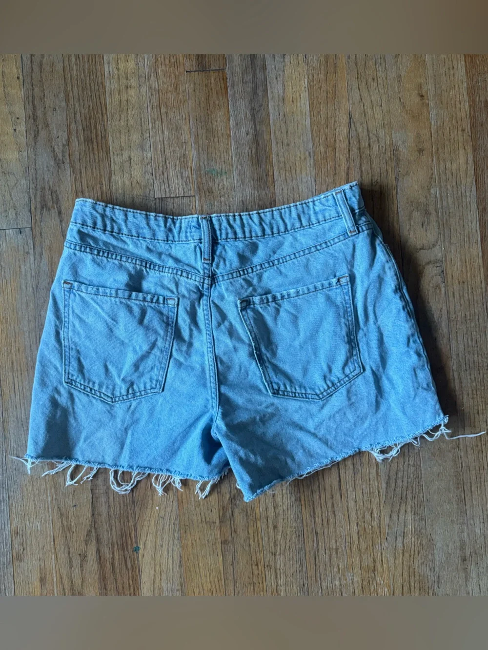 Forever 21 distressed Jean shorts